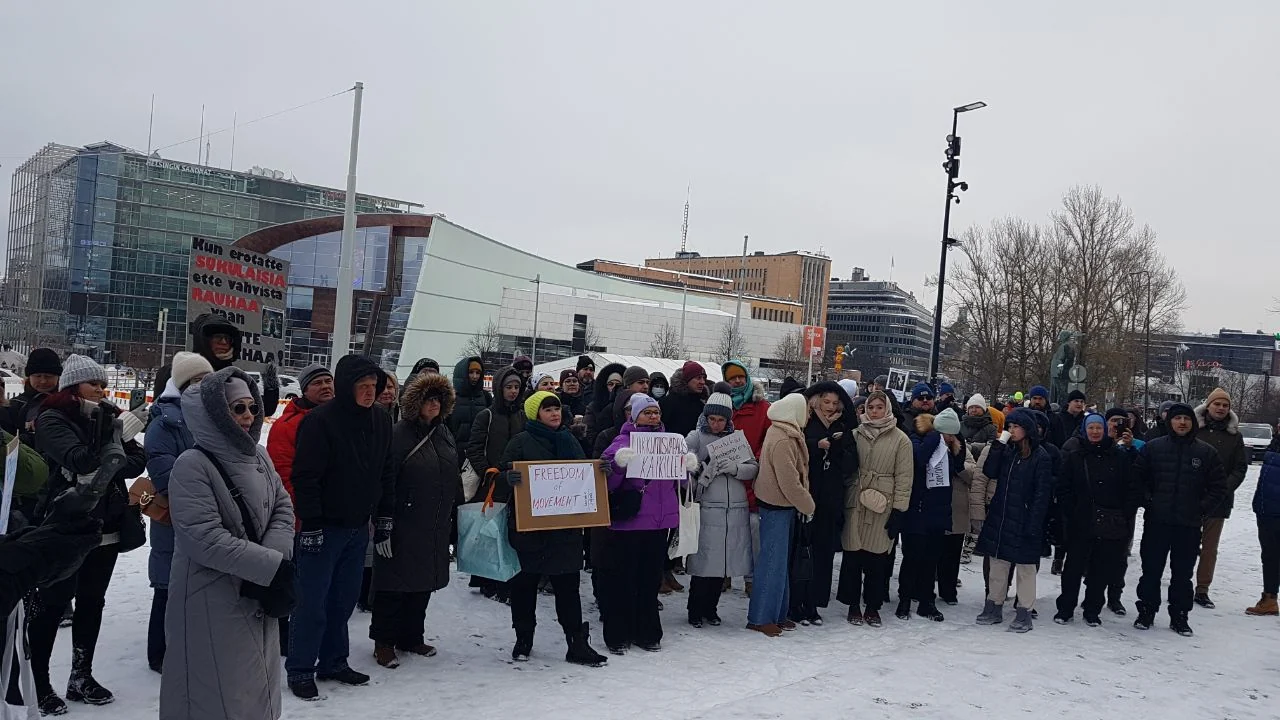 Marssi liikkumisvapauden puolesta — Helsinki