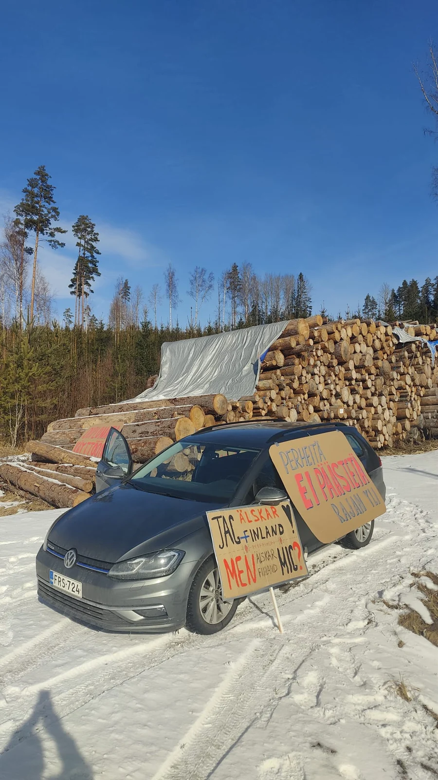 Yhden hengen protesti Stubbille — Lappeenranta